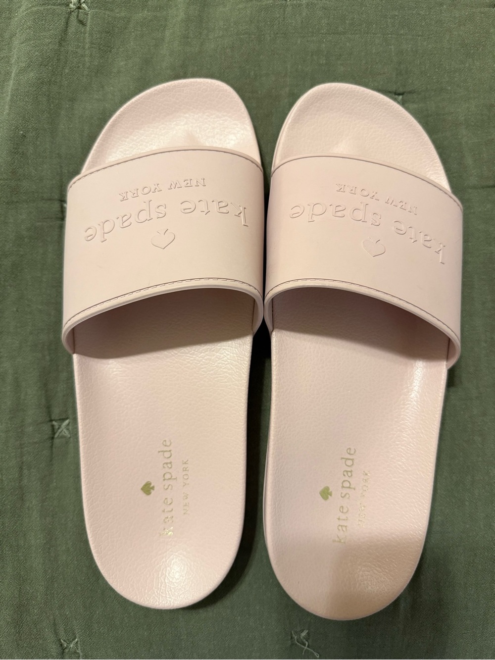 Kate Spade New York Pale Pink Sunny Slide Sandals